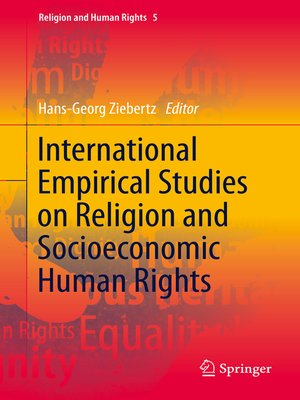 cover image of International Empirical Studies on Religion and Socioeconomic Human Rights